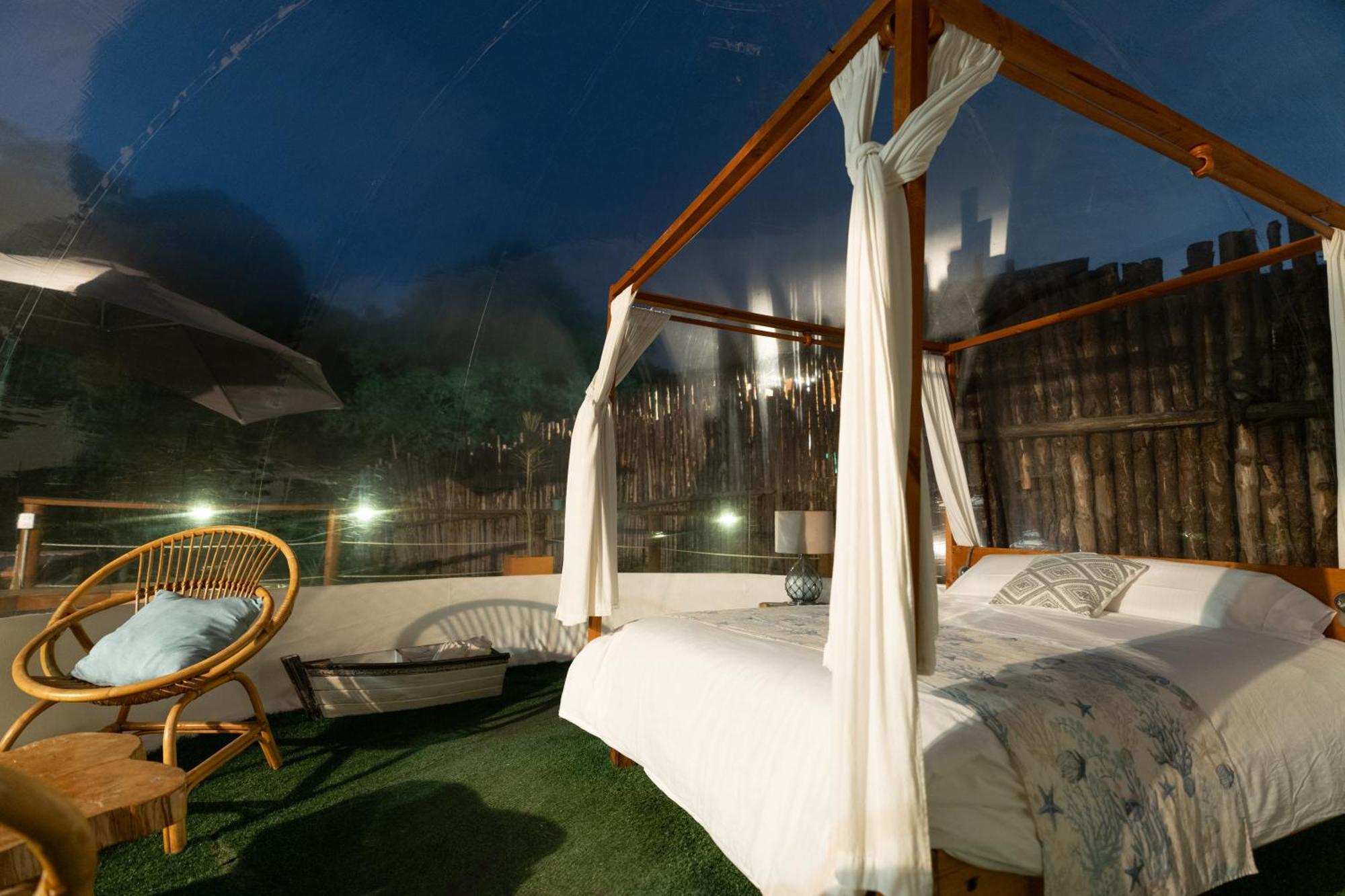 Готель Bubblesky Glamping 15 Min From Medellin Ріонегро Екстер'єр фото