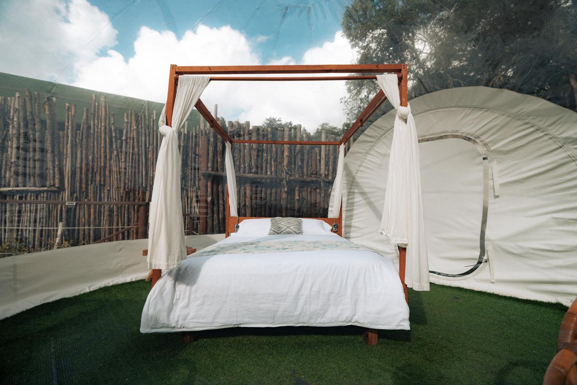 Готель Bubblesky Glamping 15 Min From Medellin Ріонегро Екстер'єр фото