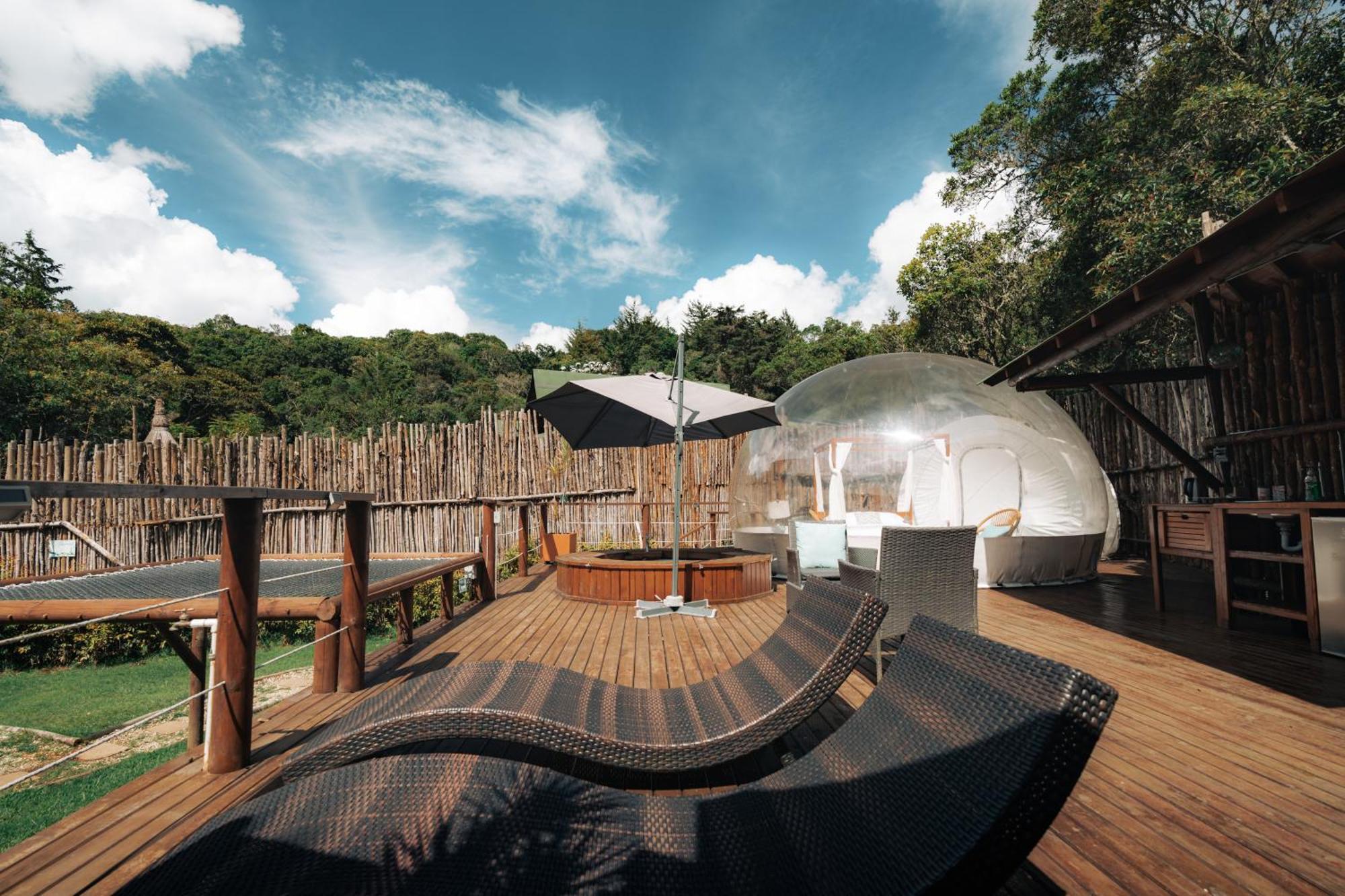 Готель Bubblesky Glamping 15 Min From Medellin Ріонегро Екстер'єр фото