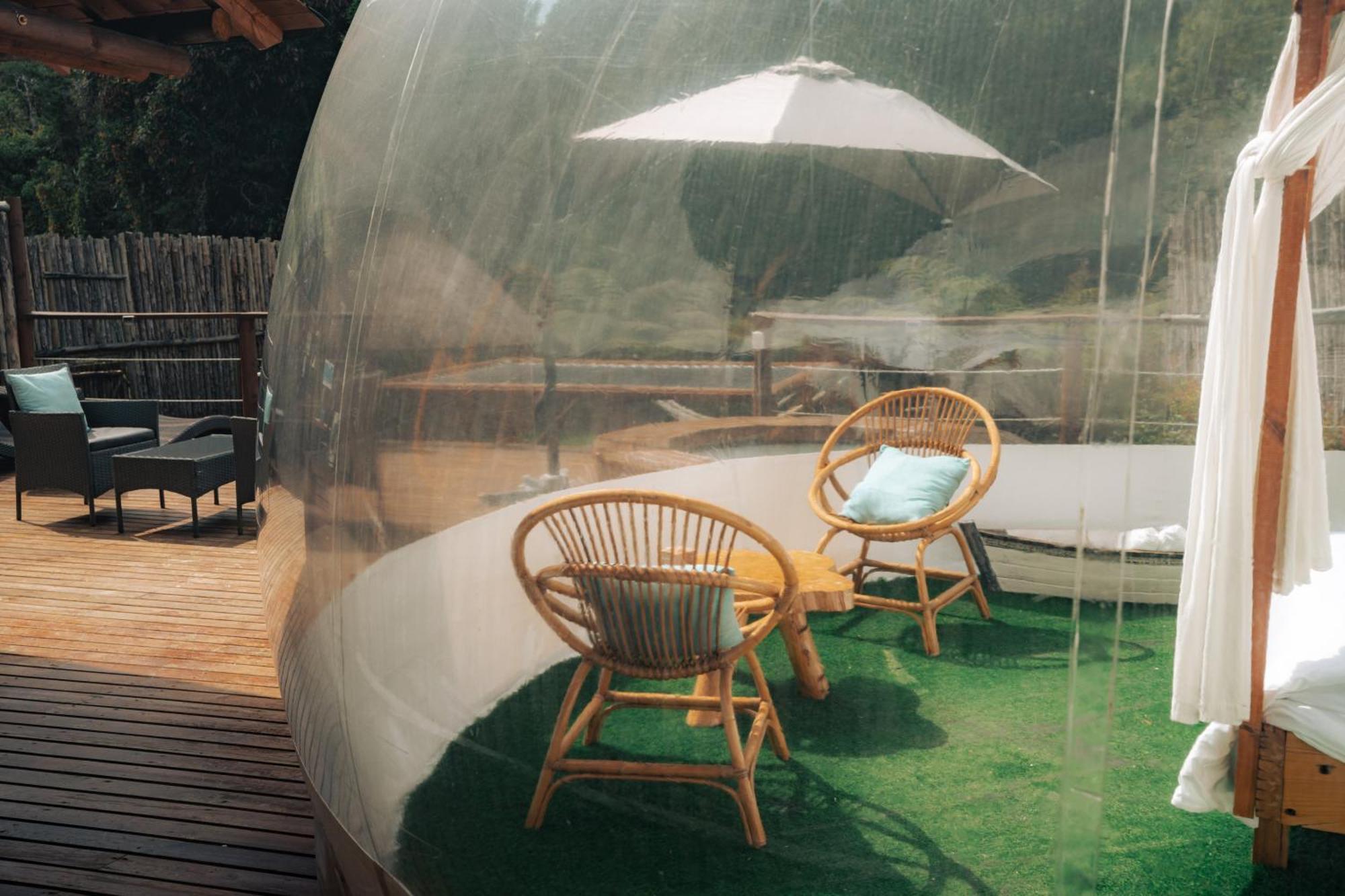 Готель Bubblesky Glamping 15 Min From Medellin Ріонегро Екстер'єр фото