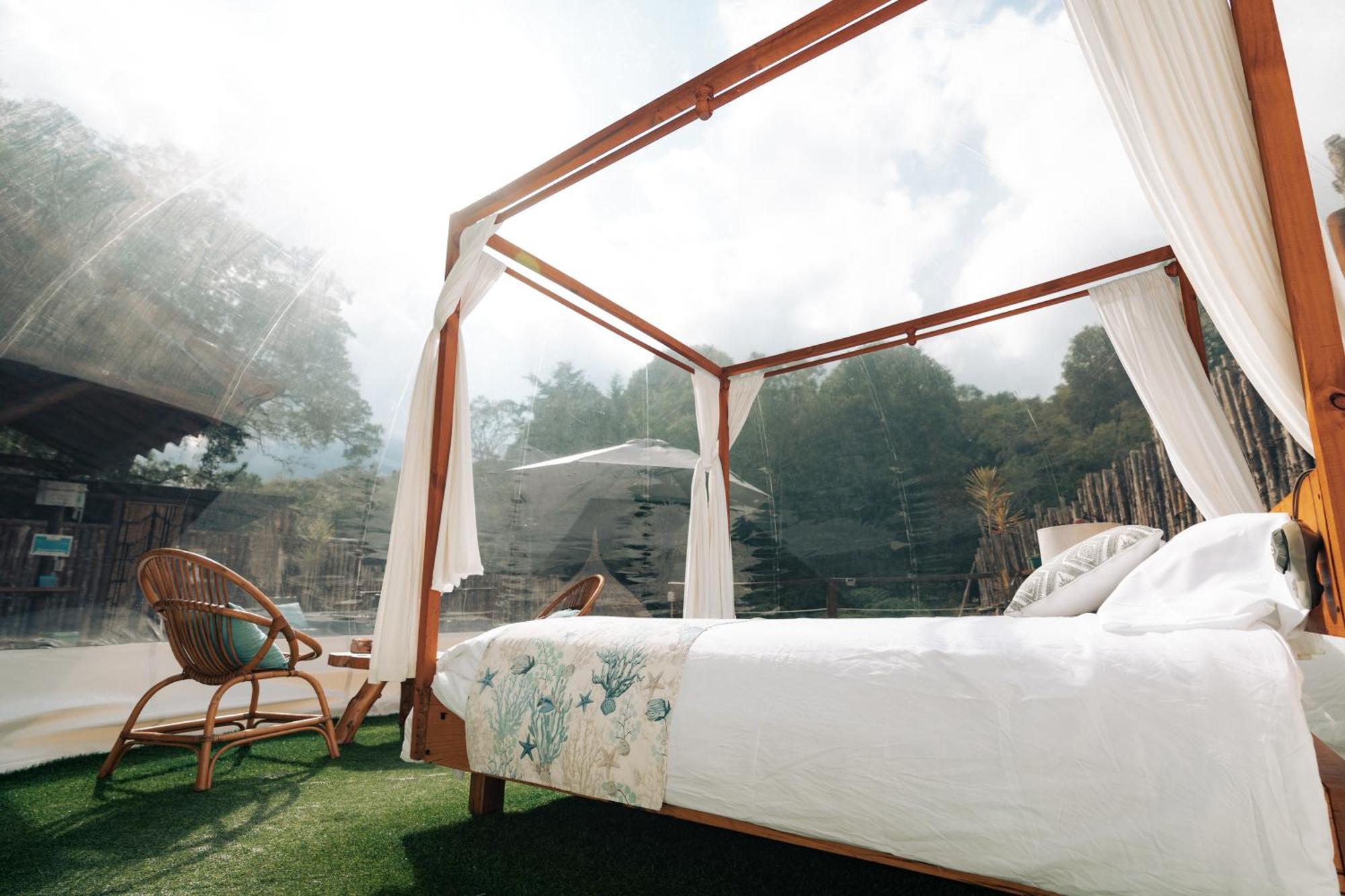 Готель Bubblesky Glamping 15 Min From Medellin Ріонегро Екстер'єр фото
