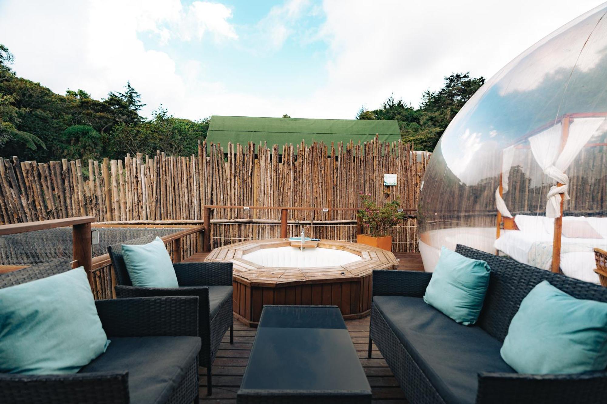 Готель Bubblesky Glamping 15 Min From Medellin Ріонегро Екстер'єр фото