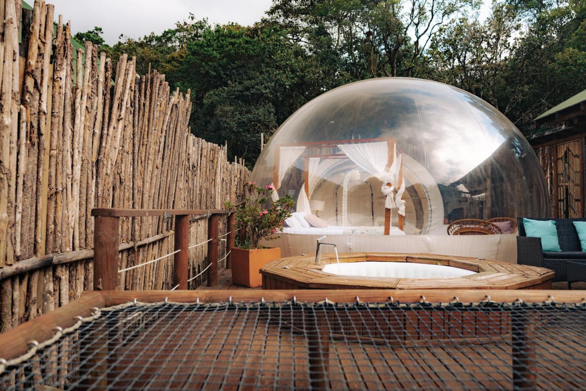 Готель Bubblesky Glamping 15 Min From Medellin Ріонегро Екстер'єр фото