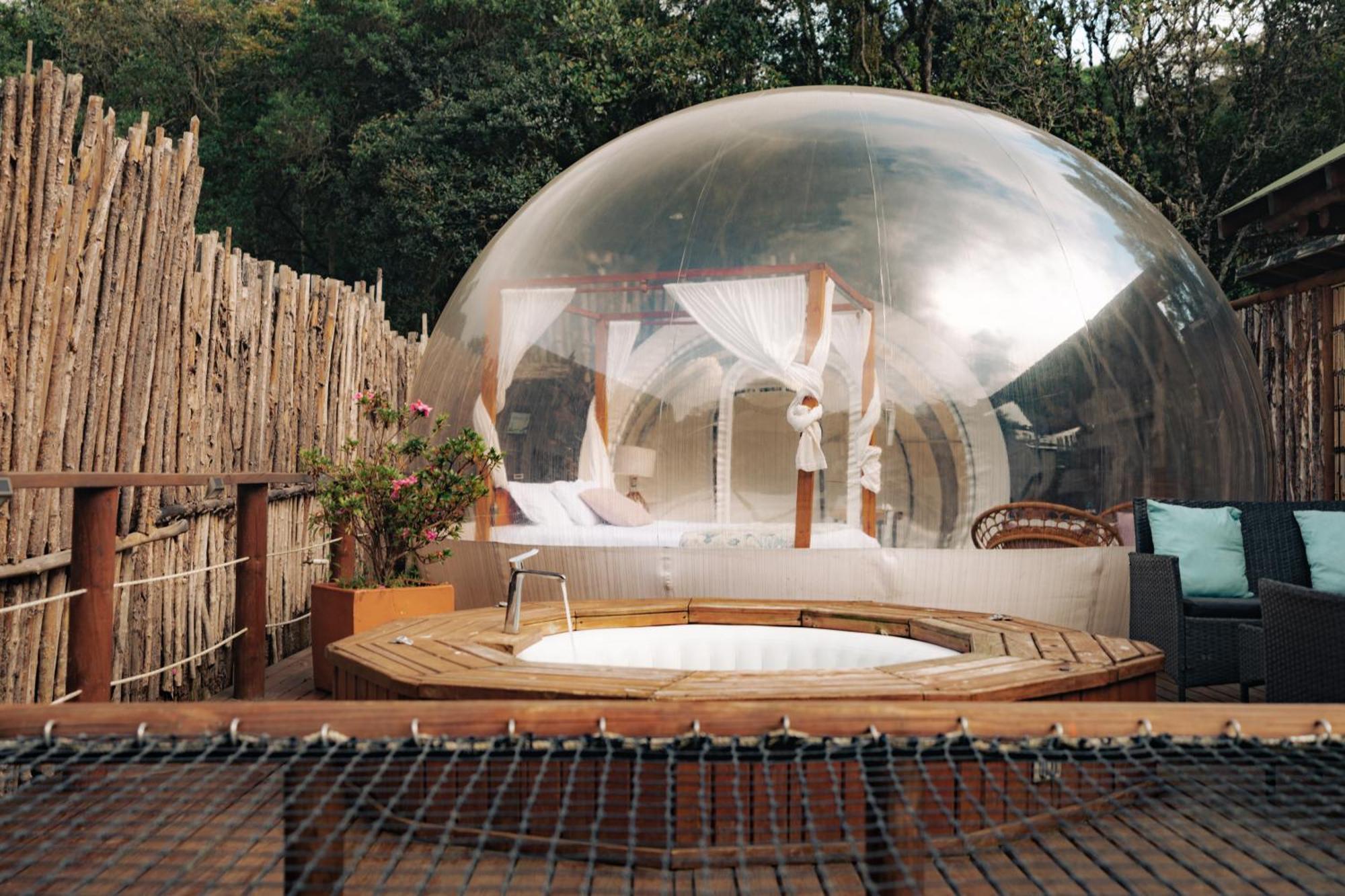 Готель Bubblesky Glamping 15 Min From Medellin Ріонегро Екстер'єр фото