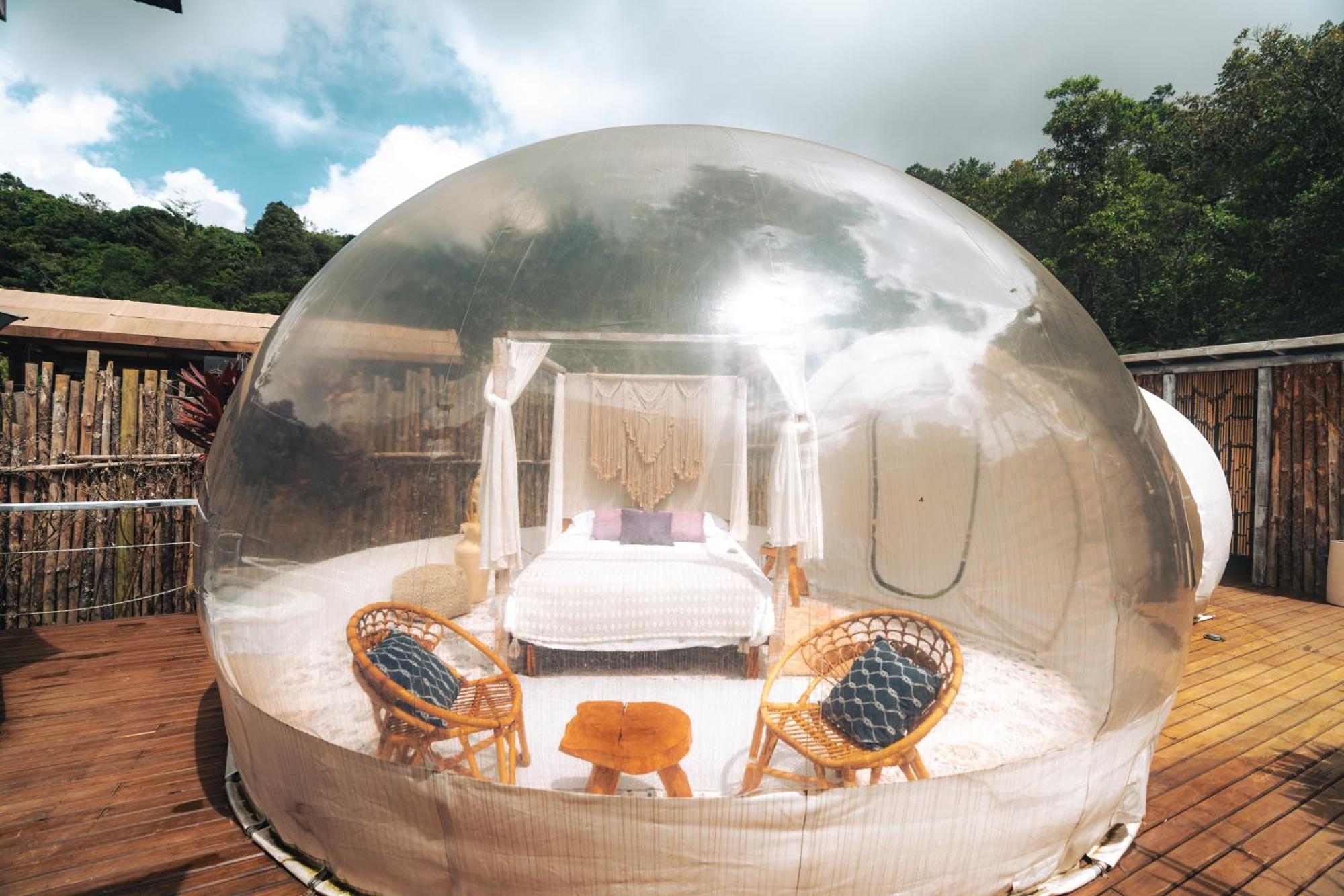 Готель Bubblesky Glamping 15 Min From Medellin Ріонегро Екстер'єр фото