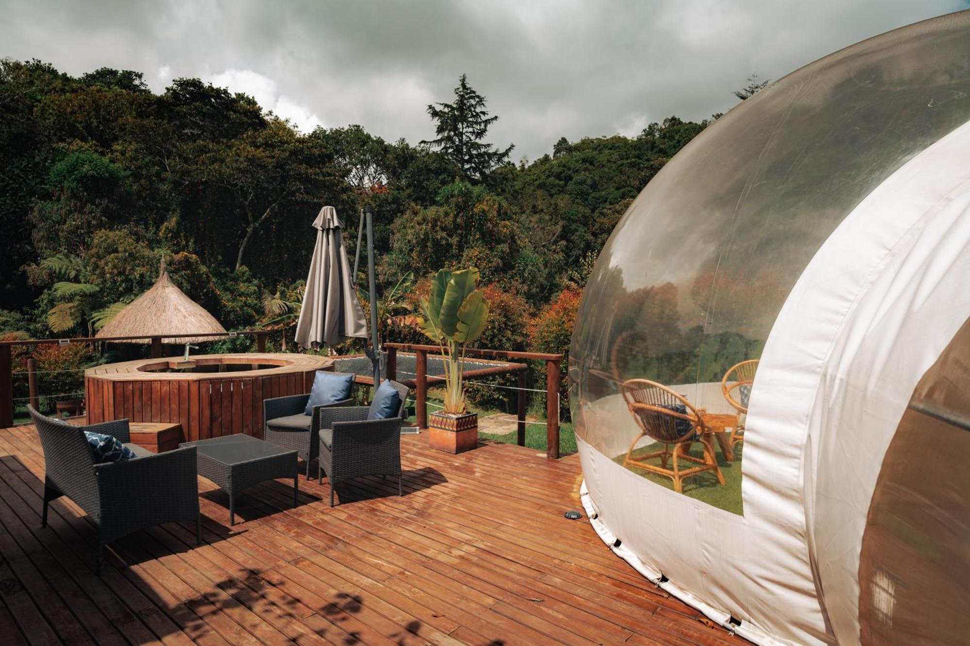 Готель Bubblesky Glamping 15 Min From Medellin Ріонегро Екстер'єр фото