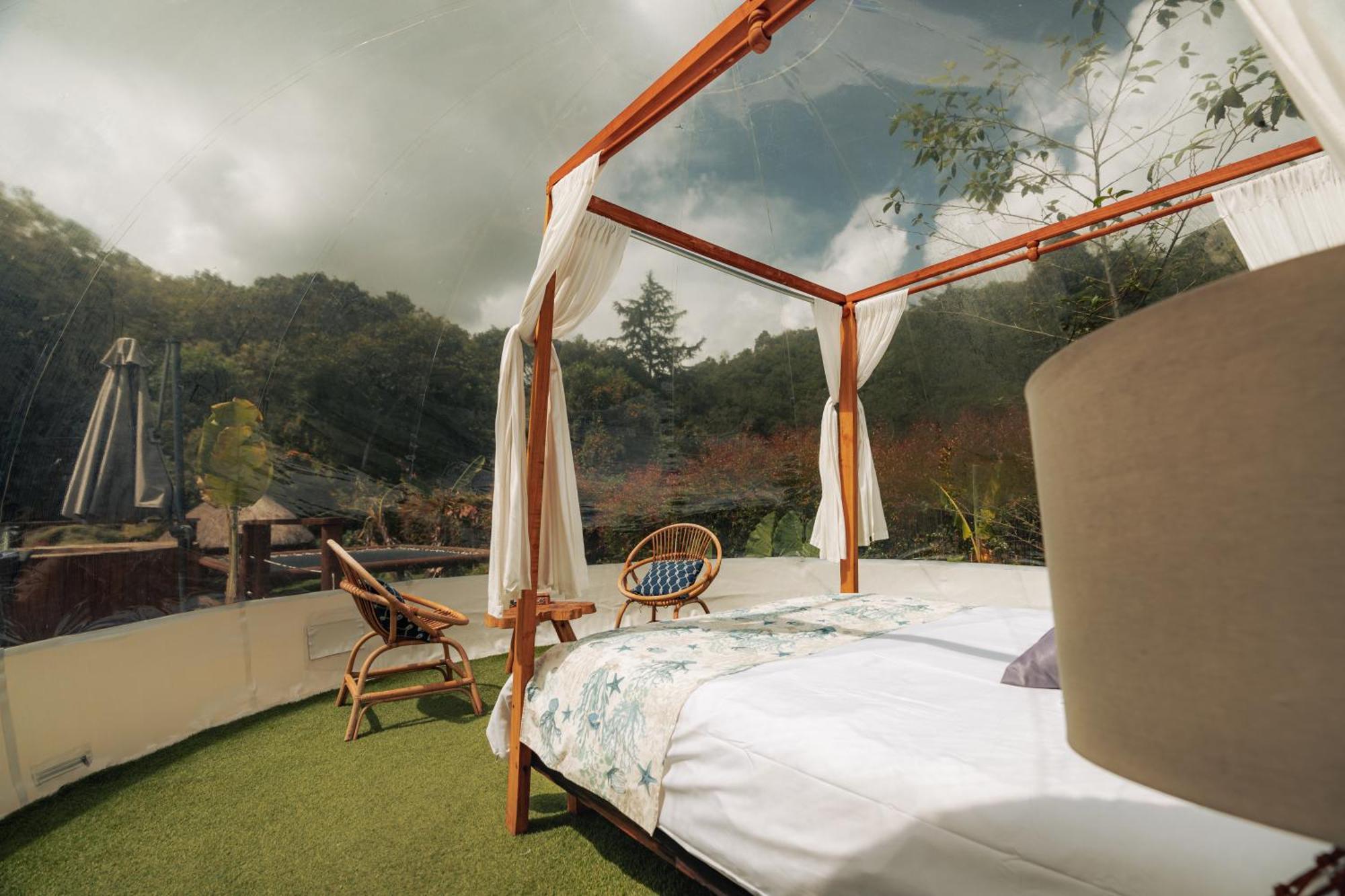 Готель Bubblesky Glamping 15 Min From Medellin Ріонегро Екстер'єр фото