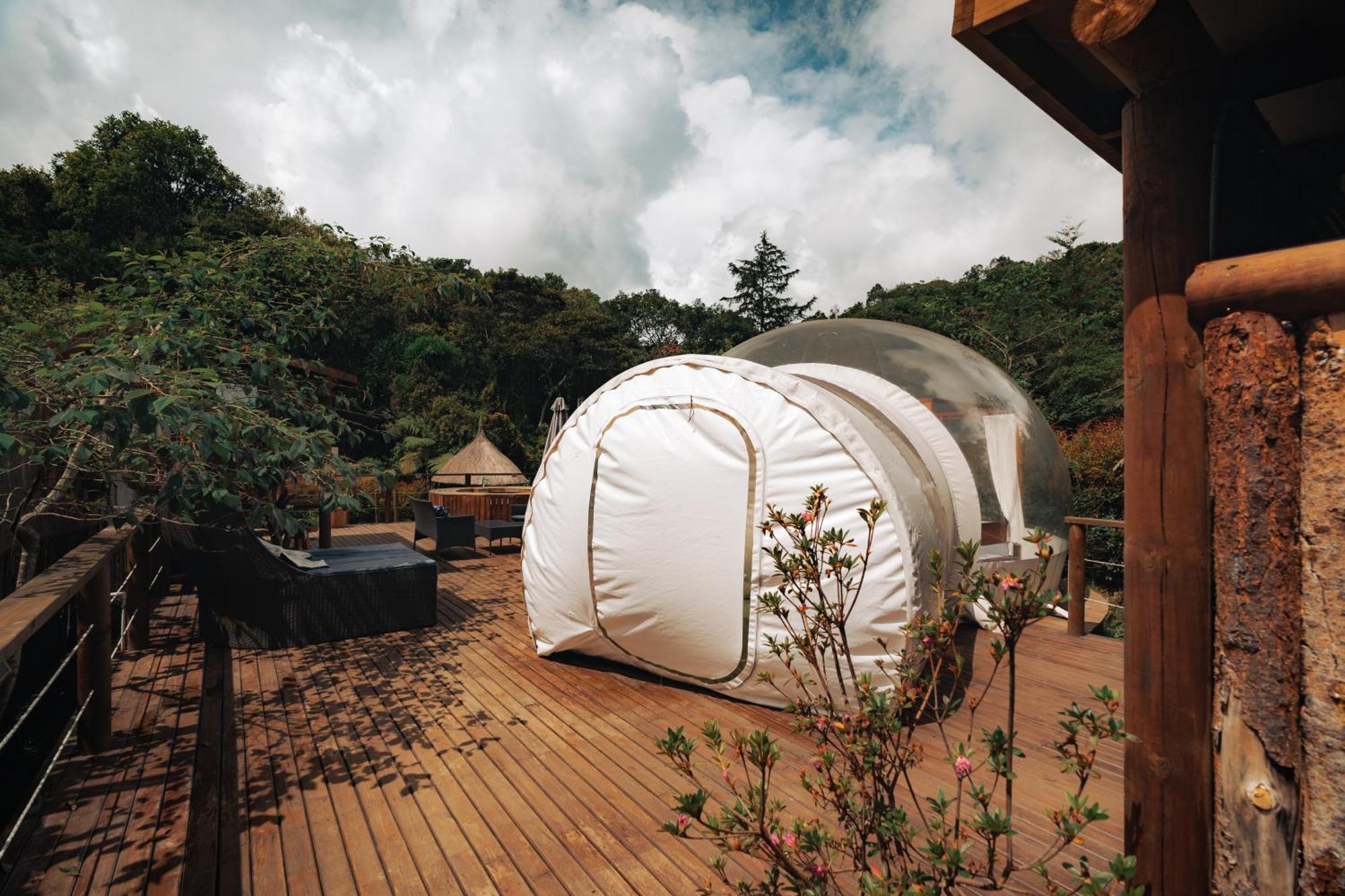 Готель Bubblesky Glamping 15 Min From Medellin Ріонегро Екстер'єр фото